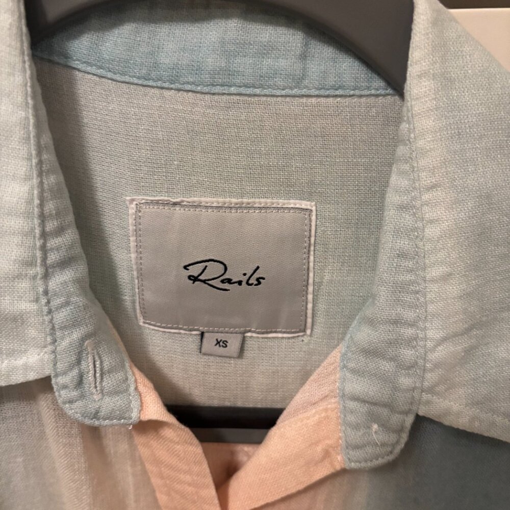 Women's Rails Charli Sunset Gradient Button Down … - image 3